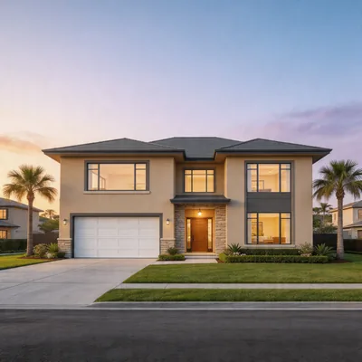 Single-home elevation
