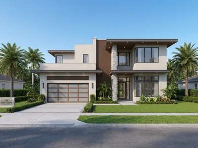 Single-home streetscape