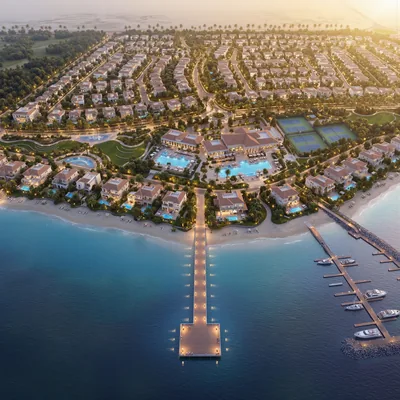 Community aerial view